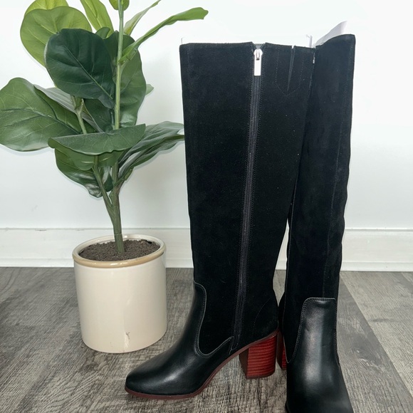 Splendid Black Heeled Boots Size 7 NEW - Picture 8 of 15